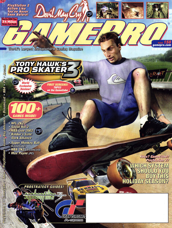 Gamepro Issue 158 (November 2001) cover